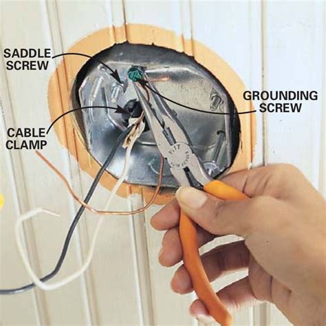 how to ground a junction box for a ceiling fan|ceiling fan outlet box installation.